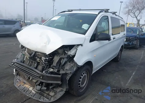 2019 Mercedes-Benz Metris z USA, uszkodzony, nr VIN WD3PG2EA0K3553105